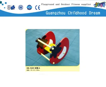 (HB-15201) Outdoor cheap wooden rocking horse