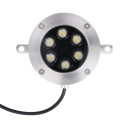 6W luz led subaquática luzes subaquáticas brilhantes