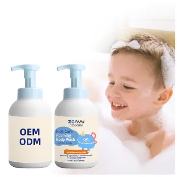 Custom Private Label Kids Foaming Body Wash & Bubble Bath Liquid 500ml