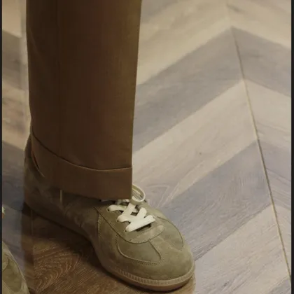 Kemayanni Couple Retro Leather Low Cut Sports Shoes