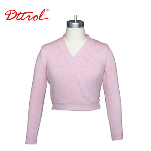 D006201 Wholesale long sleeve knitted shrug designs for women