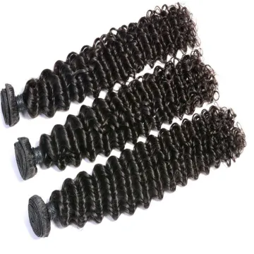 Indian virgin 9a raw deep curly cuticle aligned hair