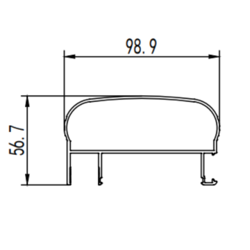 Aluminiumzaun- und Geländerprofil -Extrusionsformen