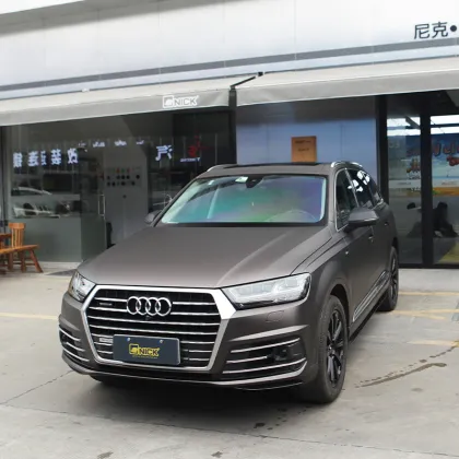 Super Matte Grey Car Vinyl Wrap Roll