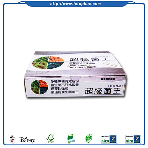 Retro health care display color box