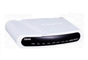 4 ports ADSL 2+ modem router