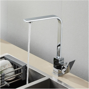 High Quality Chrome SS 304 Stainless Steel Kitchen Faucet Mixer