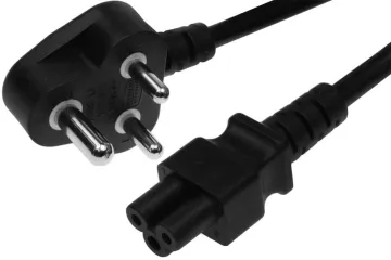 SABS certificate South African 3 round pin extension power cord reel with plum blossom tail connector