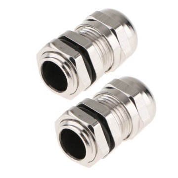 ZHTV Cable Glands: Chemical, High Temperature Applications, Polyamide Nickel-Plated Brass Material, DIN 46320-C4 EMC, IP68 Specifications