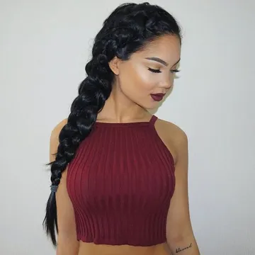 Transparent Lace Closure Natural Color Peruvian Straight Virgin Cuticle Aligned 4x4 Lace Closure Wig Human Hair Wigs