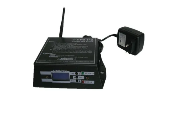 Indoor Wireless Dmx Transmitter Receiver With 300m Visible Distance