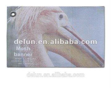 vinyl blank mesh banner