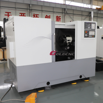 내구성있는 CK360L 경사 침대 CNC 선반 기계 3 축 GSK