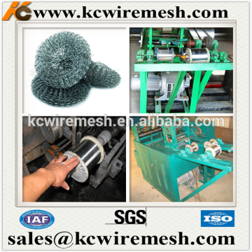 Cheap !!!!! KangChen factory stainless steel cleaning ball making machine | pot scrubber machine | scourer machine for kitchen