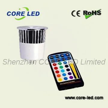 5W RGB led spotlight