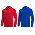 Lelaki Wanita Polyester Hooded Sport Running Jacket