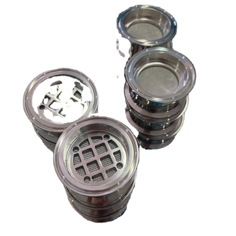 Factory Direct 2-12 Inch 1&5 um Sintered Metal Filter New Condition round Hole Air Filter for CRC System