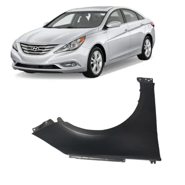 Replacement Steel Front Driver Primed Fender Flares Set for Hyundai Sonata 2011