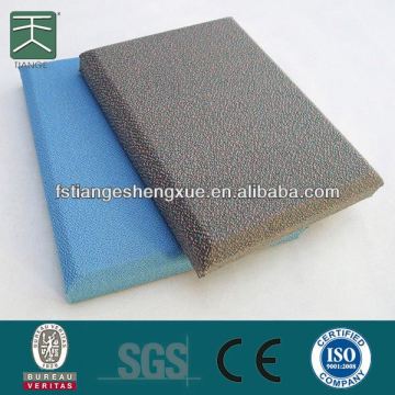 Soundproof And Decorative Leather Plaster Wall And Ceiling Panel For Building Soundproof