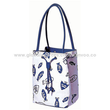 Promotional Fabric Shopping Bag, Eco-friendly, with Carrying Handles, Customized Sizes Accepted