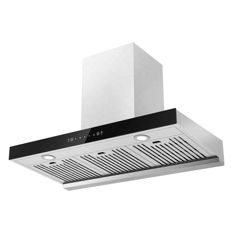 CE Certificate 900mm SS T Shape Kitchen Cooker Hood Big Suction Exhaust Hoods Wall Mounted Range Hood