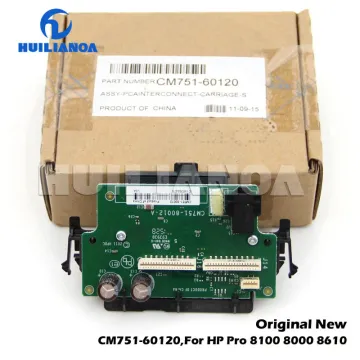 Wagenmontageplatine für HP OfficeJet PRO 8100 8000 8610 8600 8620 251dw 276dw Wagenplatine Cm751-60120