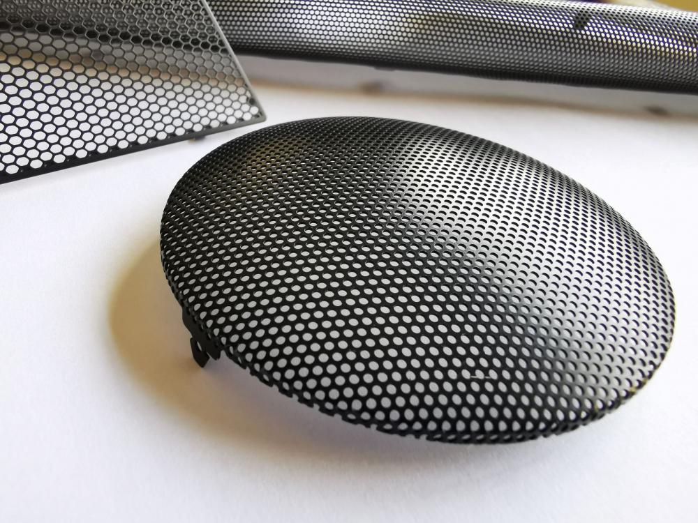 Etching SUS304 Smooth Surface Speaker Cover for Automotive