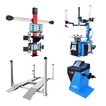 Jintuo Wheel Alignment Machine with Lift - Full Automotive Set