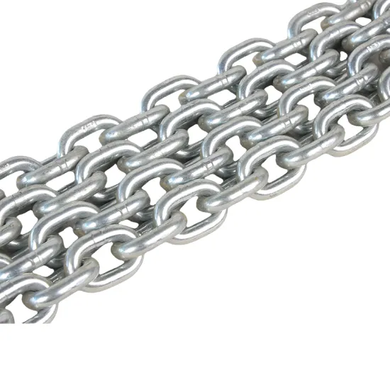 High-Quality Galvanized Chain for Sea Water Applications