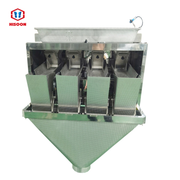 4head Linear Weigher with Dimple Plate for Granule Material