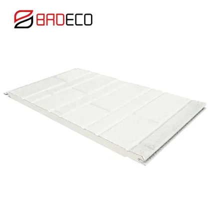 Wood grain exterior decorative PU sandwich Wall panels