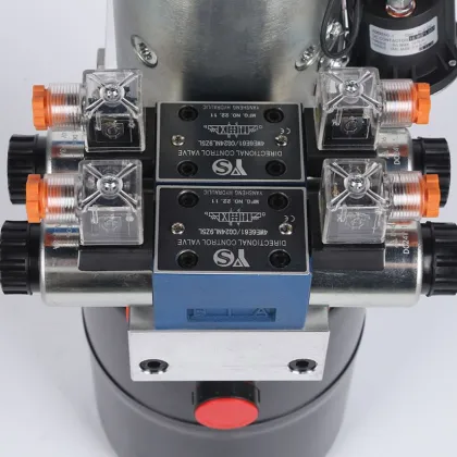 Power unit hydraulic pump DC double action