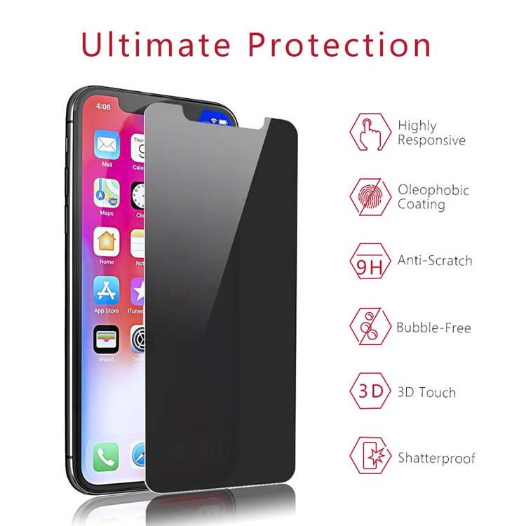 Privacy 9H Glass Screen Protector