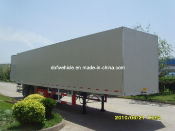 13m Dry Van Trailer with Two Axles