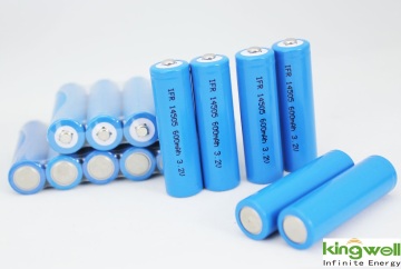 lifepo4 battery 3.2V 600mAH 14500 battery