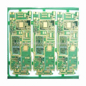 Gold-plated Multi-layer PCB with 1.6mm Board Thickness