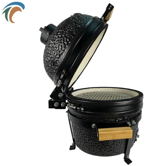 16 Inch Tabletop Japanese Bbq Grill Ceramic Charcoal Kamado Grill