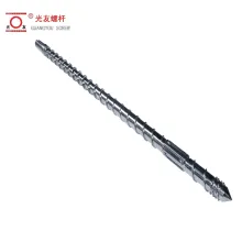 ISO Certified Nitrided Bimetallic Single Screw at Barrel para sa Plastic Extruder