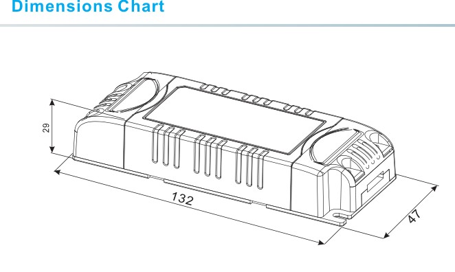 40W 0-10V led power supply