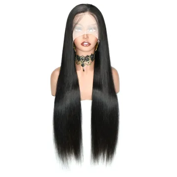 12a Grade 100% Virgin Human Hair for Black Women 360 Transparent Lace Frontal Wigs