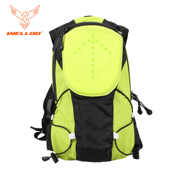 5L Backpack Bag with Wireless Signal Light for Bicycle/Camping/Hiking Night Guiding Light