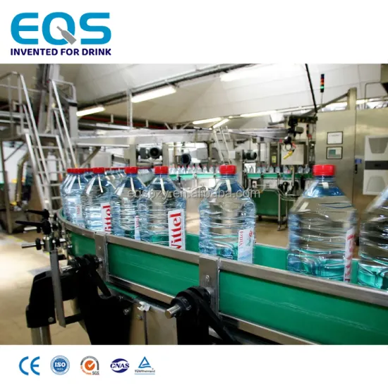 CE Certified 5L Water Treatment and Filling Capping Machine for PET Bottles