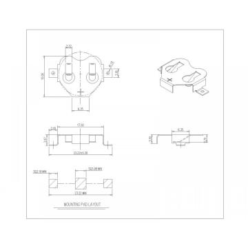 BS-M-NI-R-3012 16mm SM CELL CELL CELL