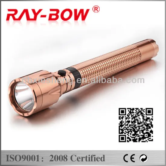 Alunimum high power 3W LED Rechargeable flashlight