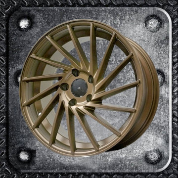 15pcs spokes small caps alloy wheels