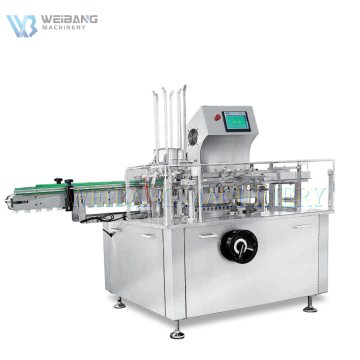 WB-WZ100 Automatic Essential Oil Bottles Cartoning Machine