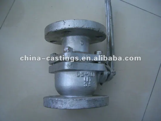 sand casting parts water valve parts