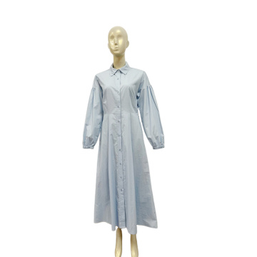 Spring New Midi Shirt Dresses