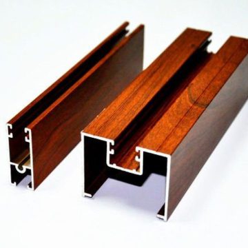 Wood Grain Aluminum Profiles for Windows and Doors