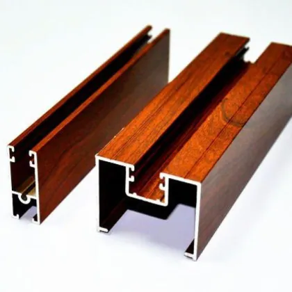 Wood Grain Aluminum Profiles for Windows and Doors